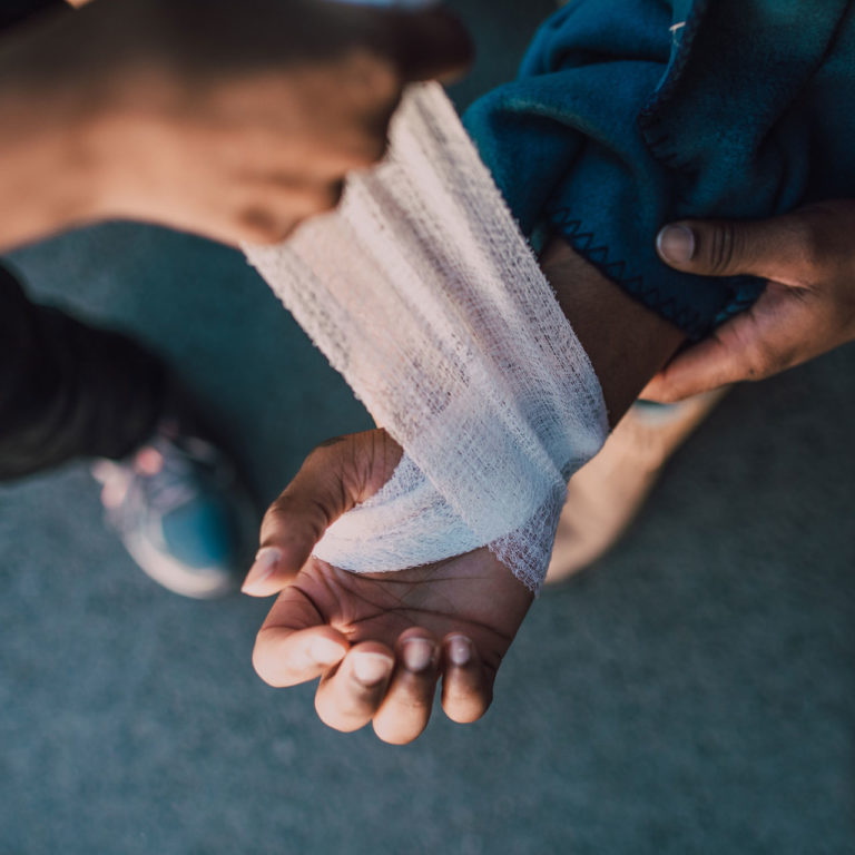 Pansements et escarres